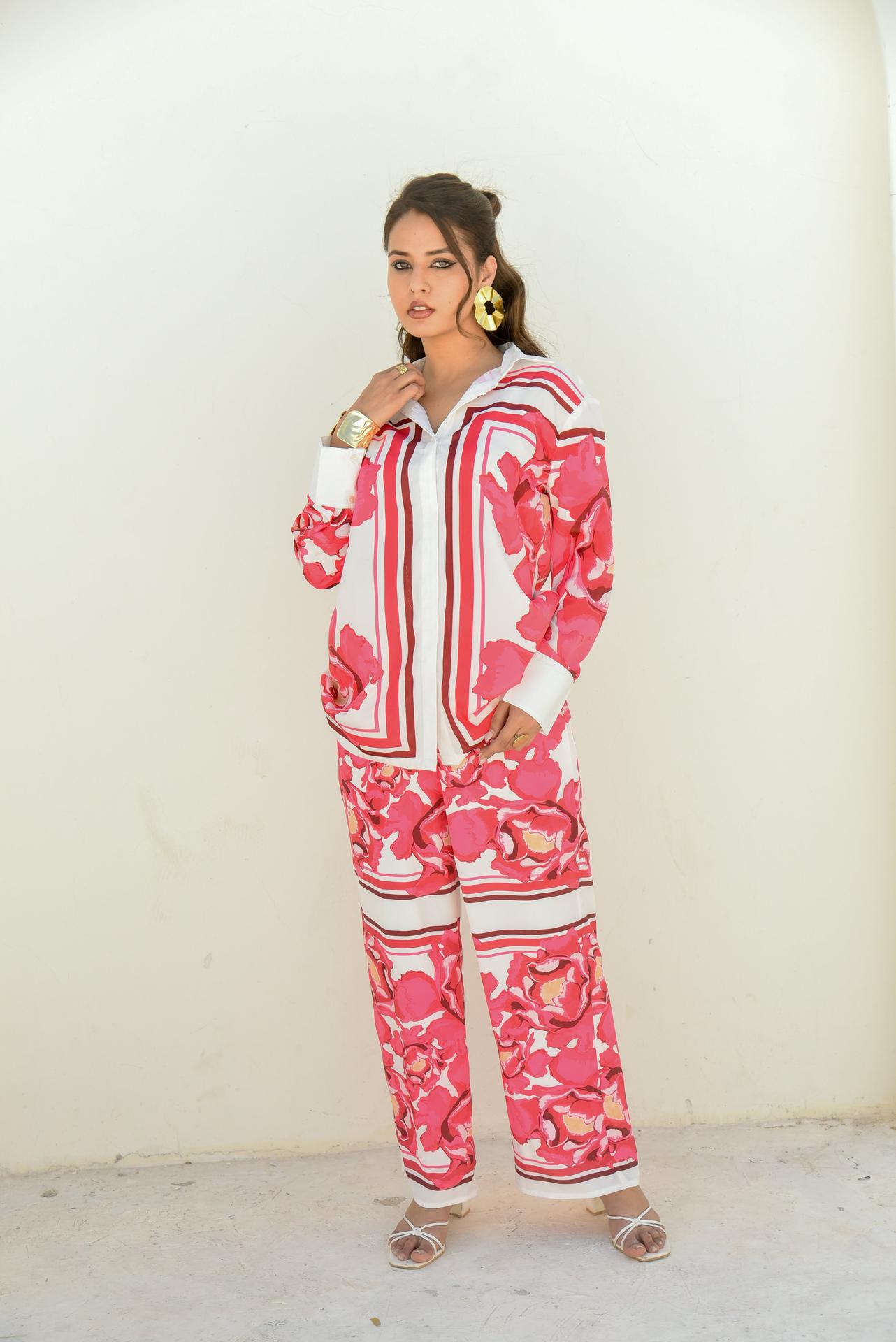Fleur Rouge Co-ord Set image 3