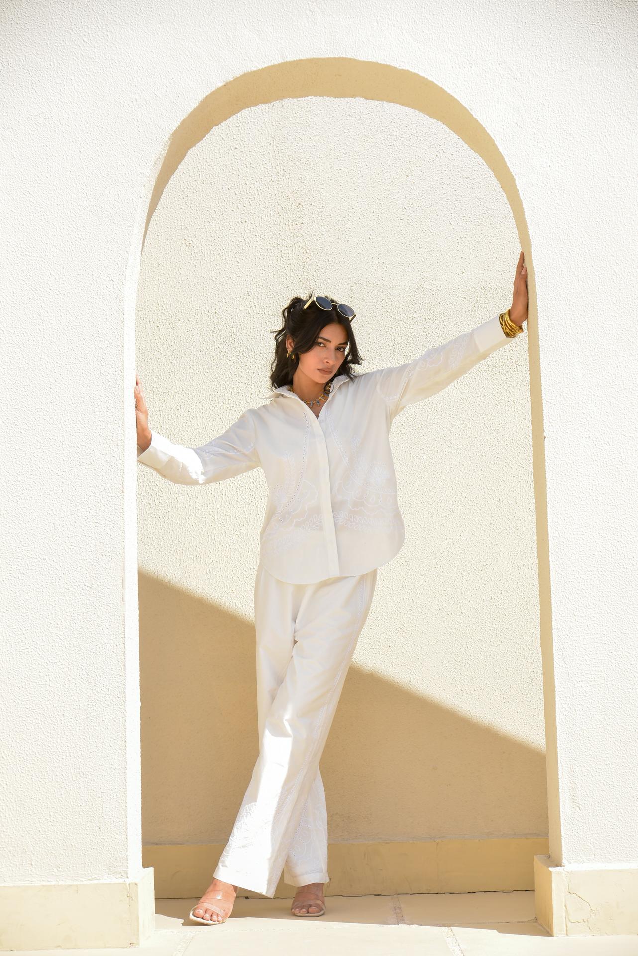 White Whisper Co-ord Set image 2