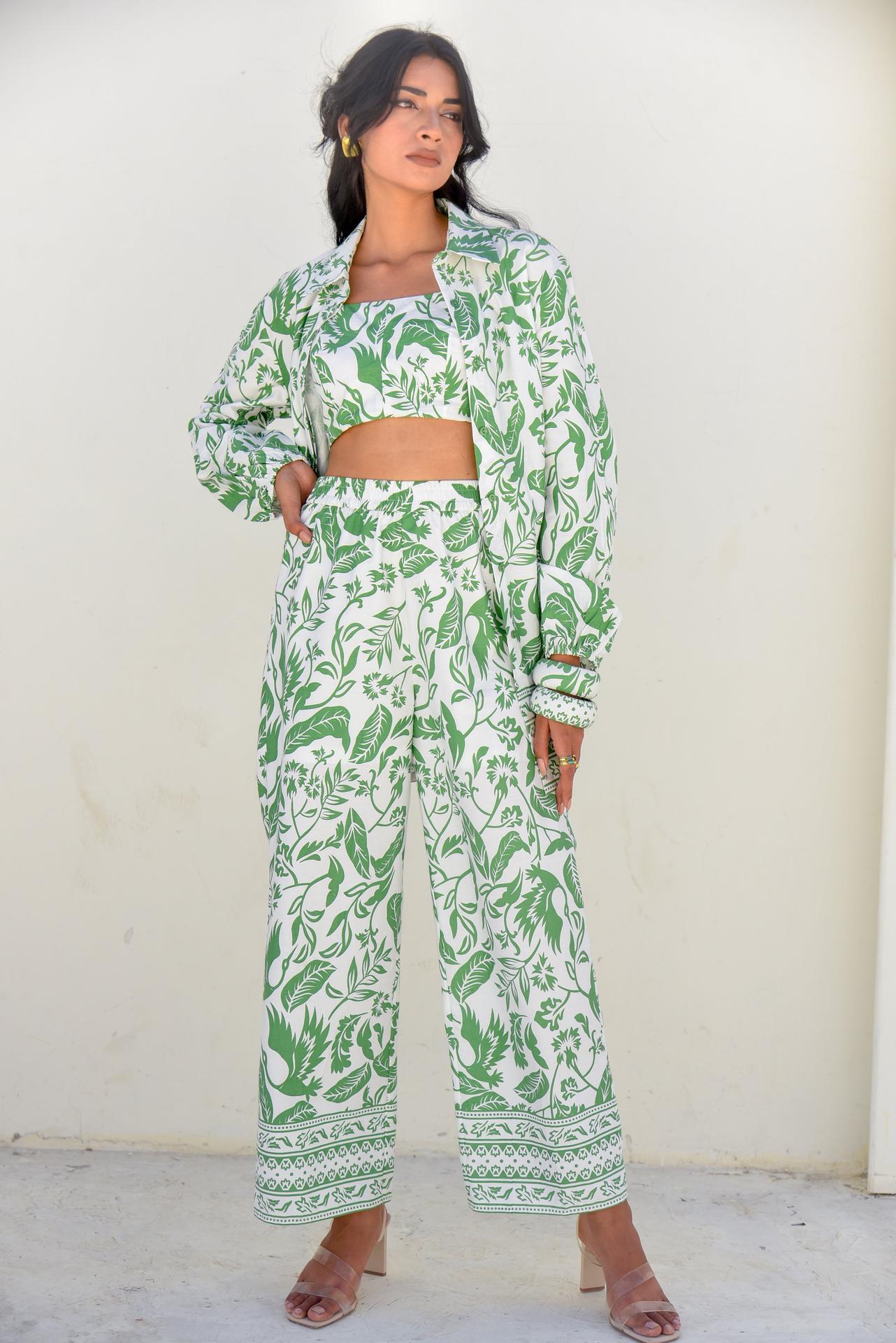 Verdant Whisper Co-ord Set