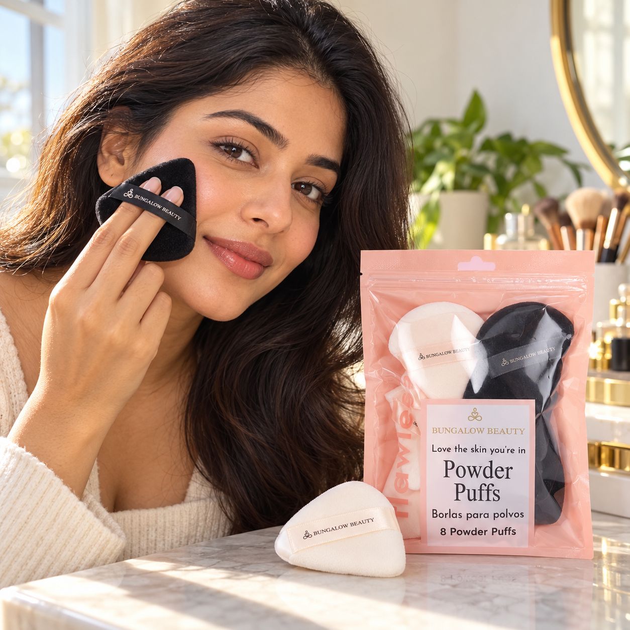 Triangle Powder Puff – Set Of 8 image 1