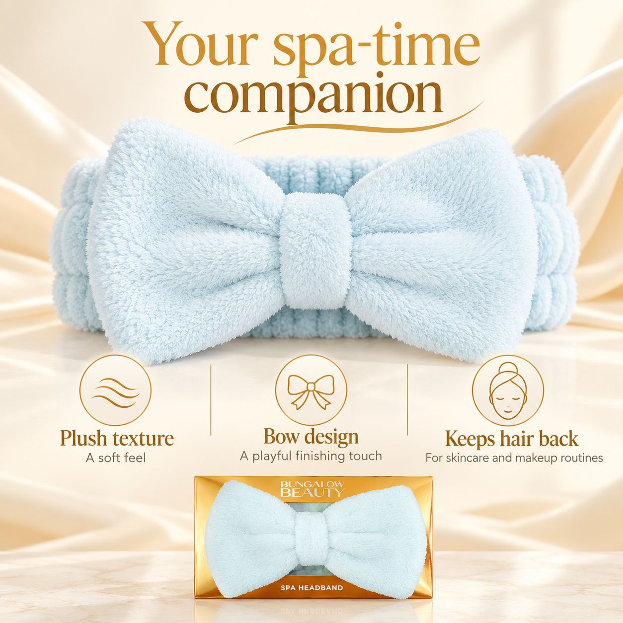 Spa Headband (WHITE) image 3