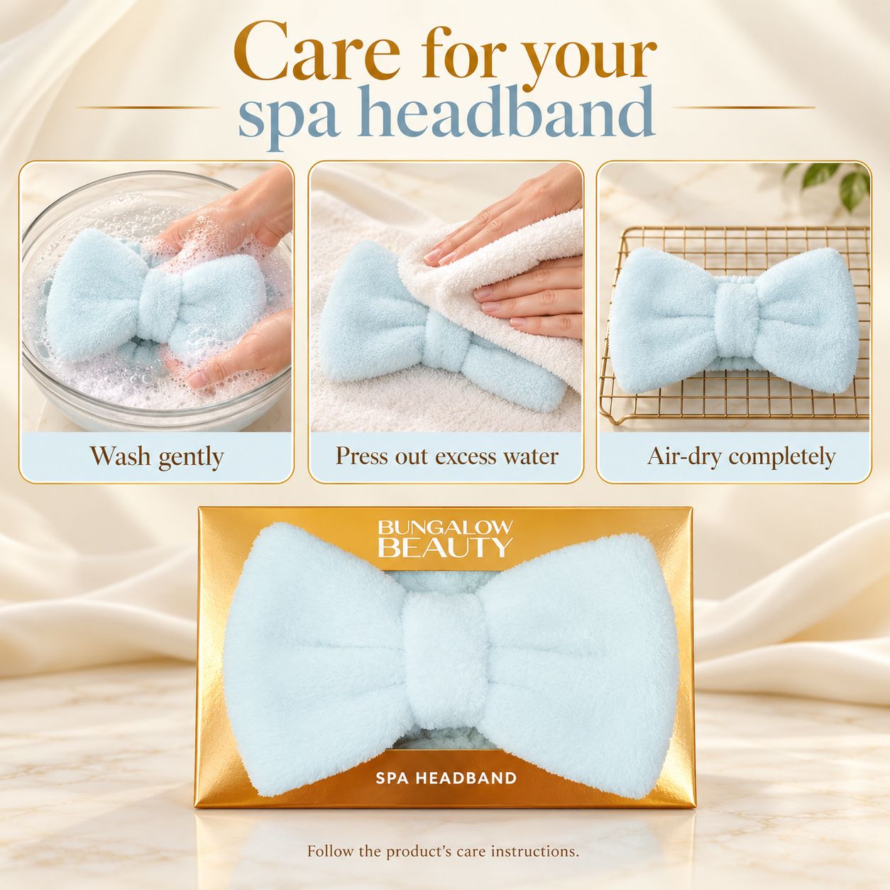 Spa Headband (WHITE) image 2