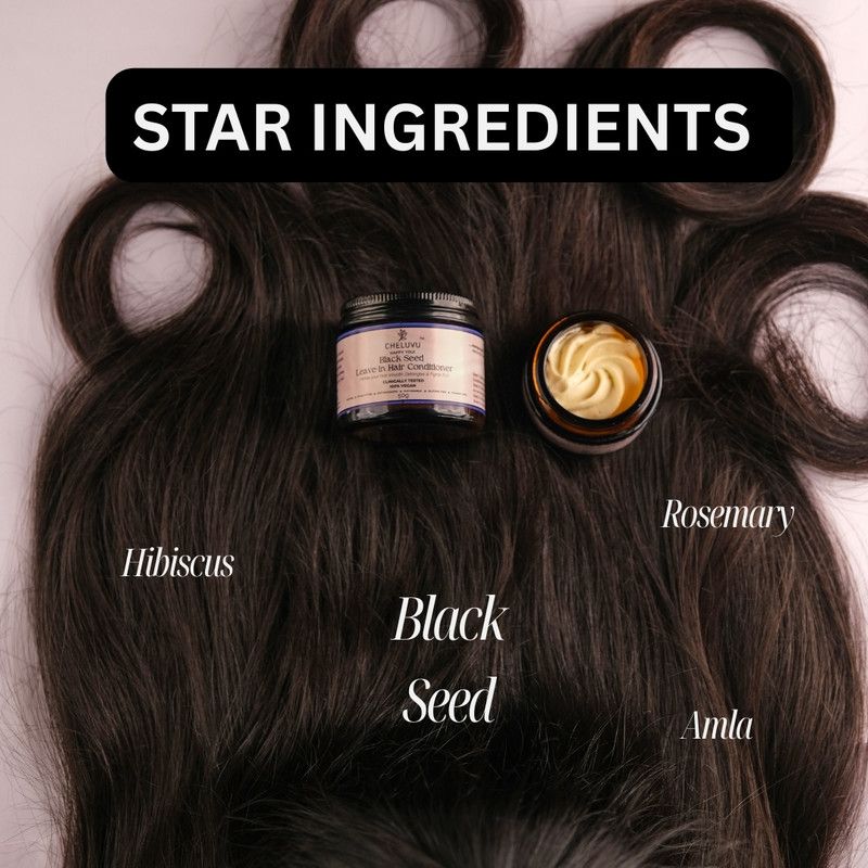 Cheluvu Black Seed Leave In Hair Conditioner image 2