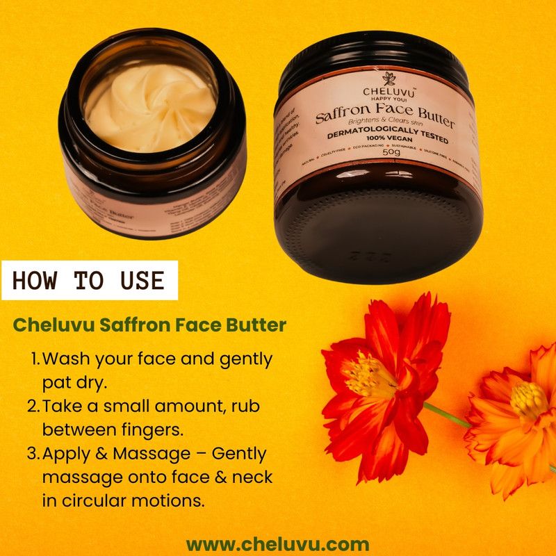 Cheluvu Saffron Face Butter image 3