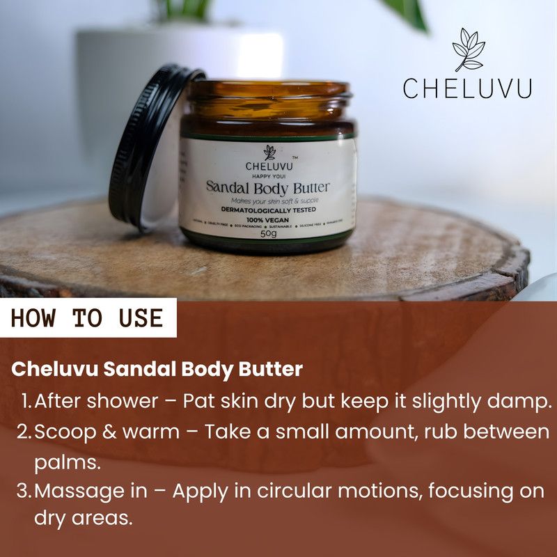 Cheluvu Sandal Body Butter image 4