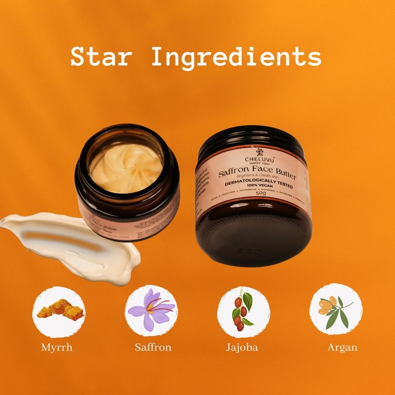 Cheluvu Saffron Face Butter image 4