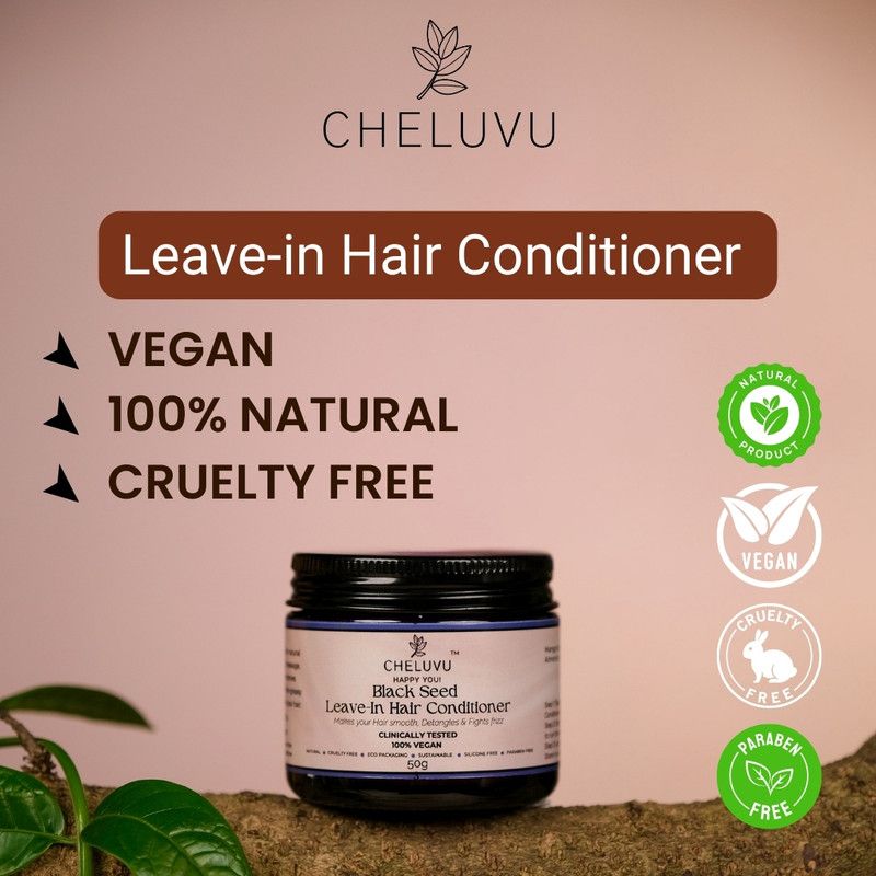 Cheluvu Black Seed Leave In Hair Conditioner image 4