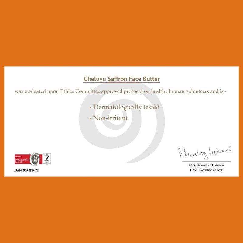 Cheluvu Saffron Face Butter image 5