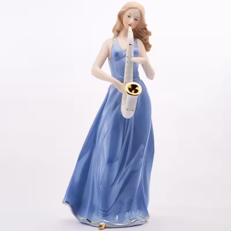 Woman Playing The Saxophone image 2