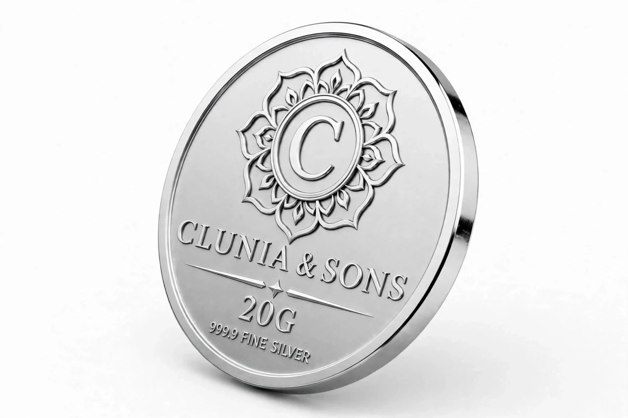 Pure Elegance In 20 Grams – 999.9+FINE Silver image 2