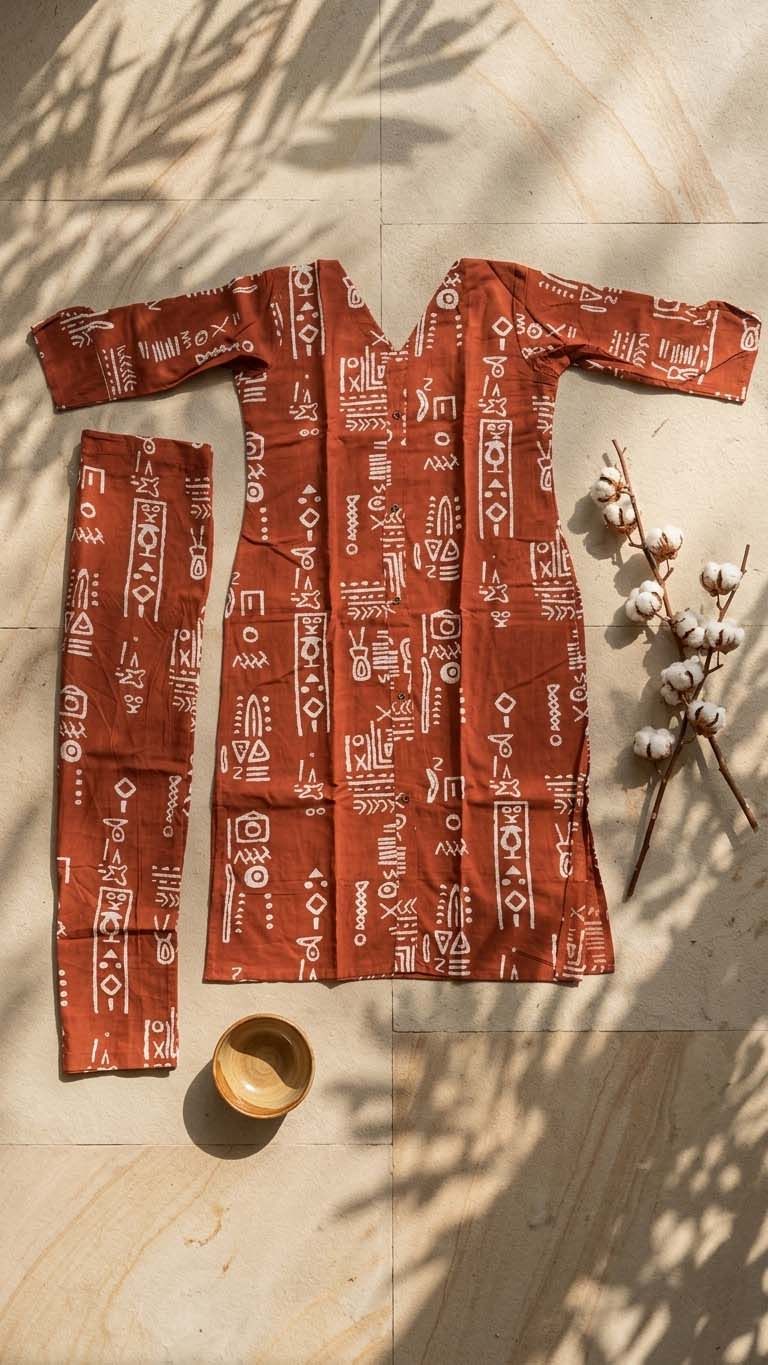 Cotton Co-ord Set image 2