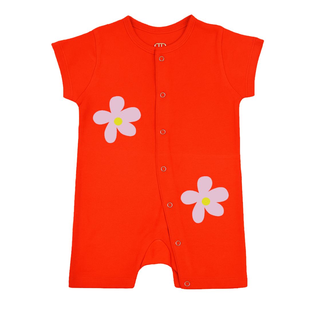 Worry-free Natural Cotton Unisex Rompers For Babies image 2