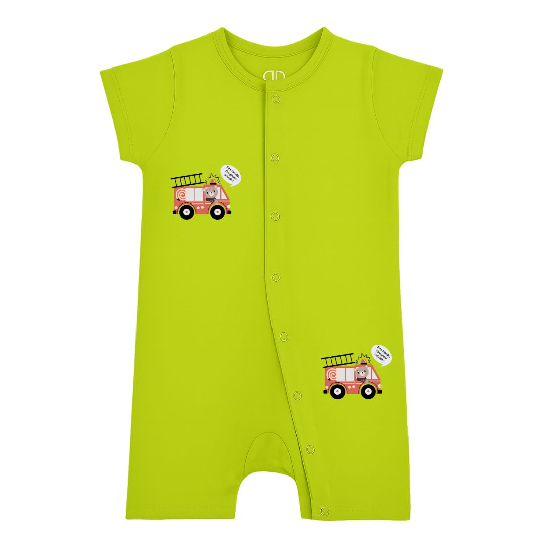 Mess-proof Natural Cotton Unisex Rompers For Babies image 2