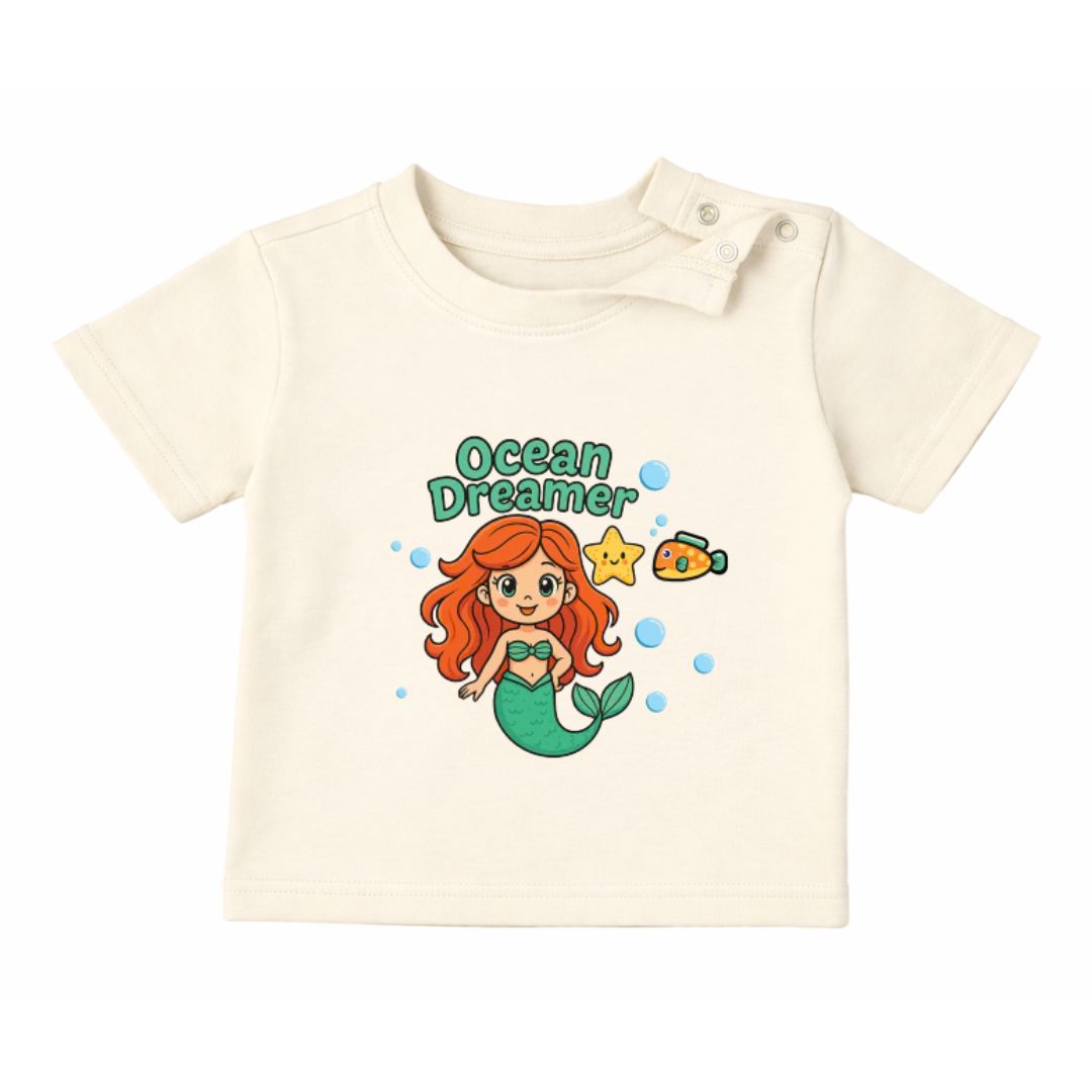 Fashionable Supergirl Tee | Stain-free Sweat-wicking | White | Fashion Collection | 3-5Y