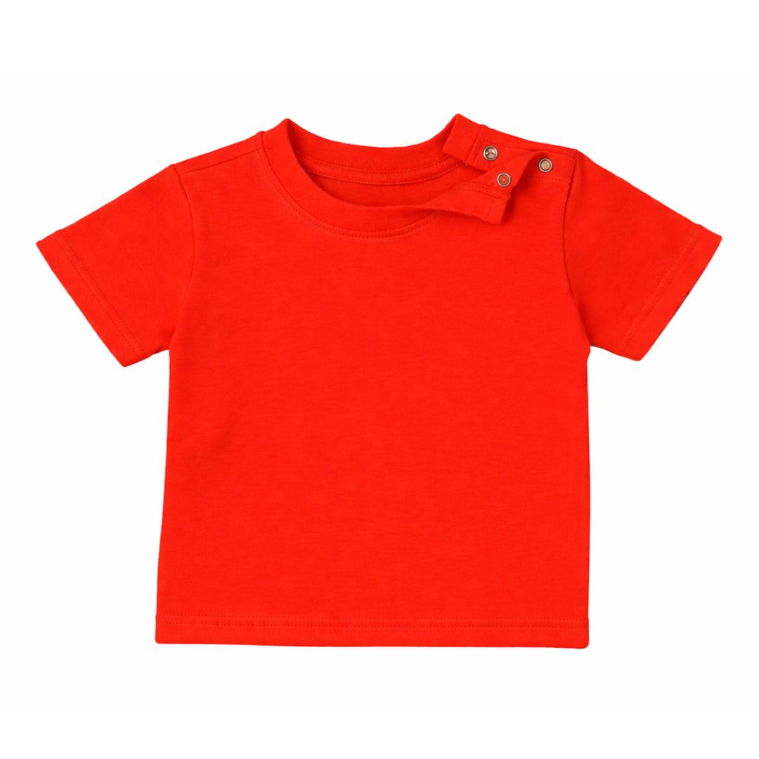 Mess-proof | Cloud-soft Flexible Fit | Sweat Absorbent | Unisex Tees (0-5Y) image 2