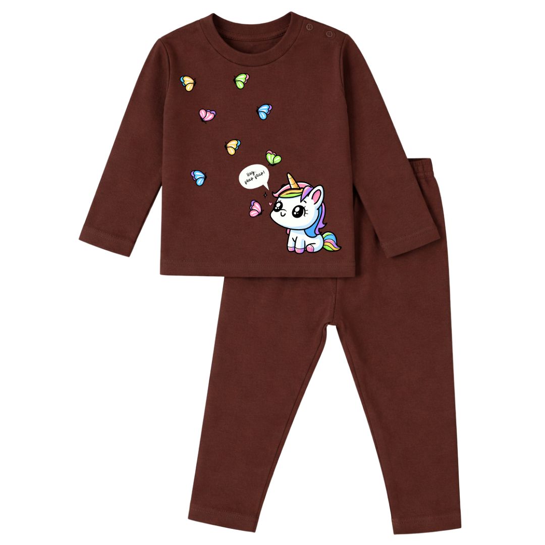 Sweat-wicking Natural Cotton Unisex Baby & Kids Co-ord Set (0‚5 Years)