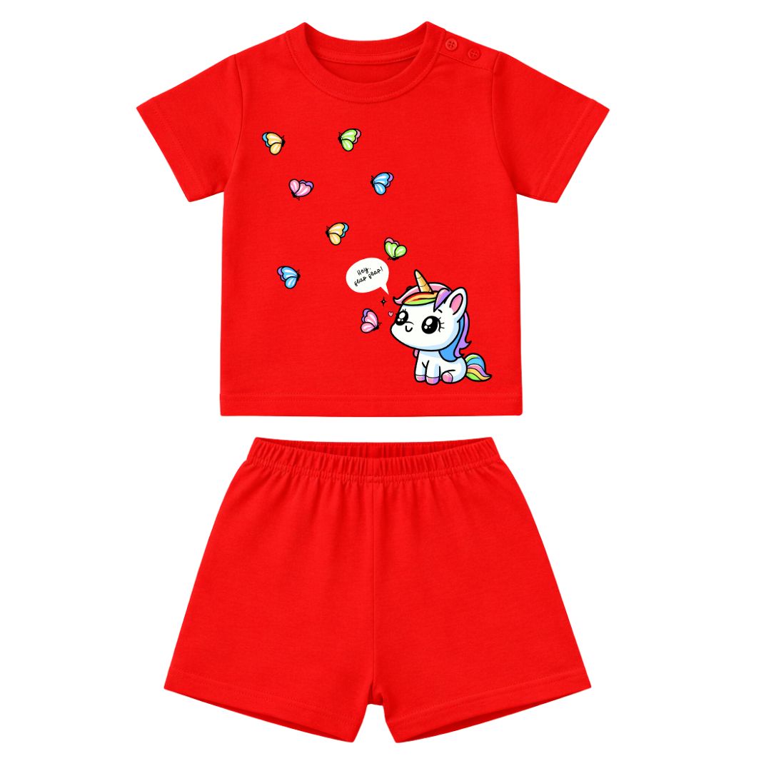 Spill-proof Natural Cotton Unisex Baby & Kids Co-ord Set (0‚3 Years) image 2