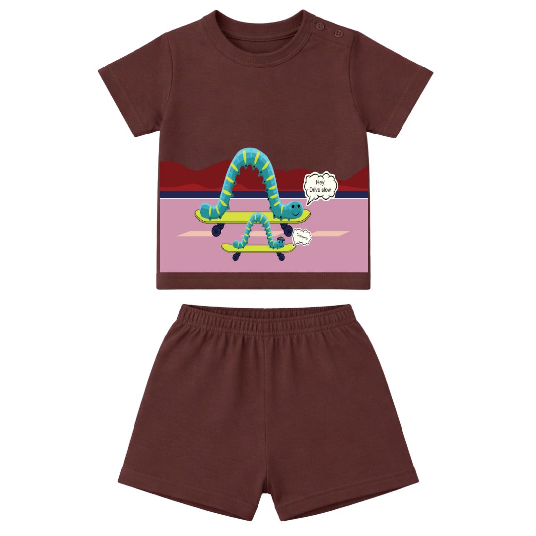 Mess-proof Natural Cotton Unisex Baby & Kids Co-ord Set (0‚5 Years) image 2
