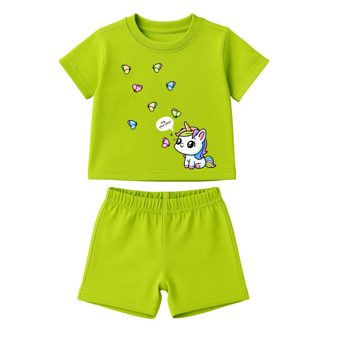 Spill-proof Natural Cotton Unisex Baby & Kids Co-ord Set (0‚5 Years) image 2
