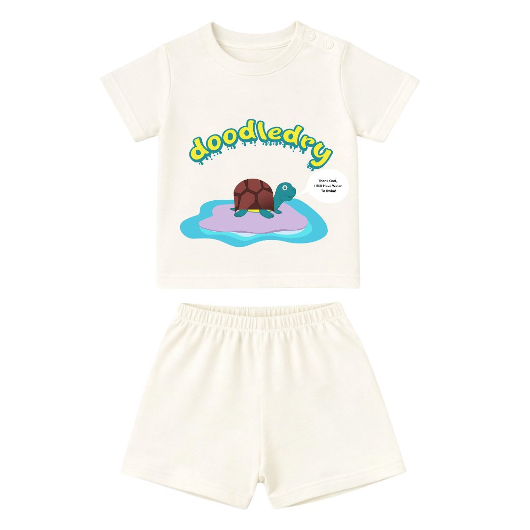 Feel Fresh Natural Cotton Unisex Baby & Kids Co-ord Set (0‚5 Years) image 2