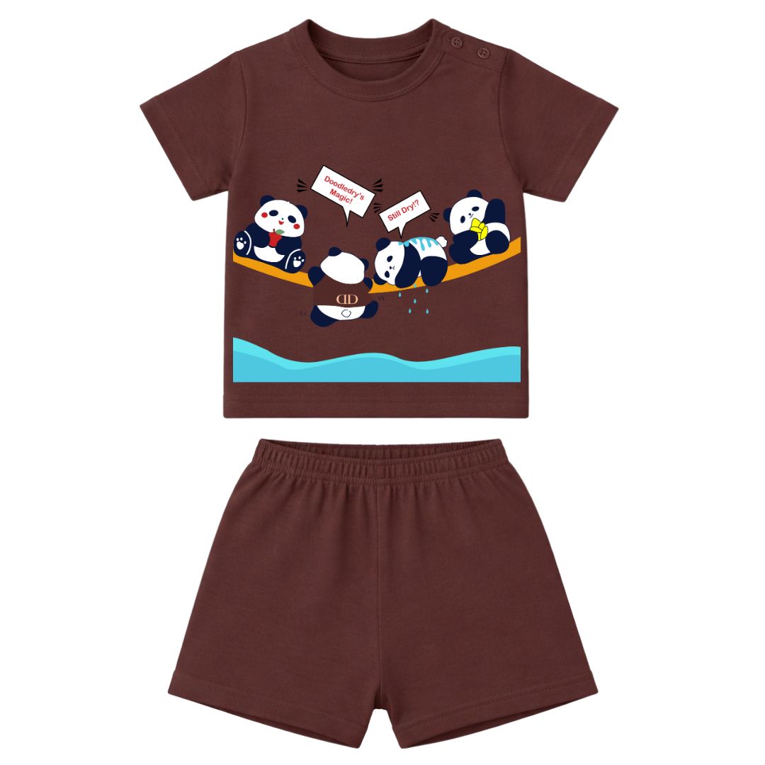 Spill-proof Natural Cotton Baby & Kids Co-ord Set (0‚5 Years) image 2
