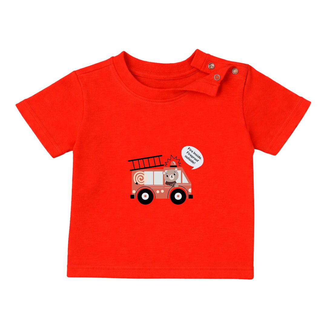 Soft & Comfortable Natural Cotton Unisex Baby & Kids Co-ord Set (0‚5 Years) image 3