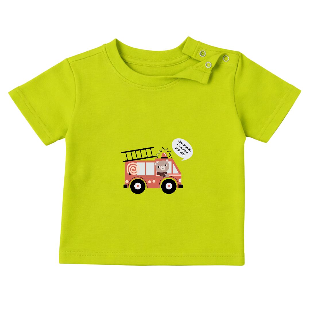 Soft & Comfortable Natural Cotton Unisex Baby & Kids Co-ord Set (0‚5 Years) image 3