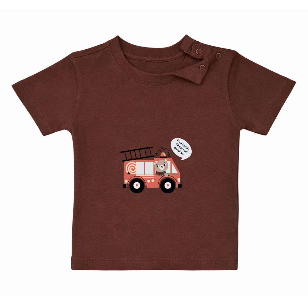 Soft & Comfortable Natural Cotton Unisex Baby & Kids Co-ord Set (0‚5 Years) image 3