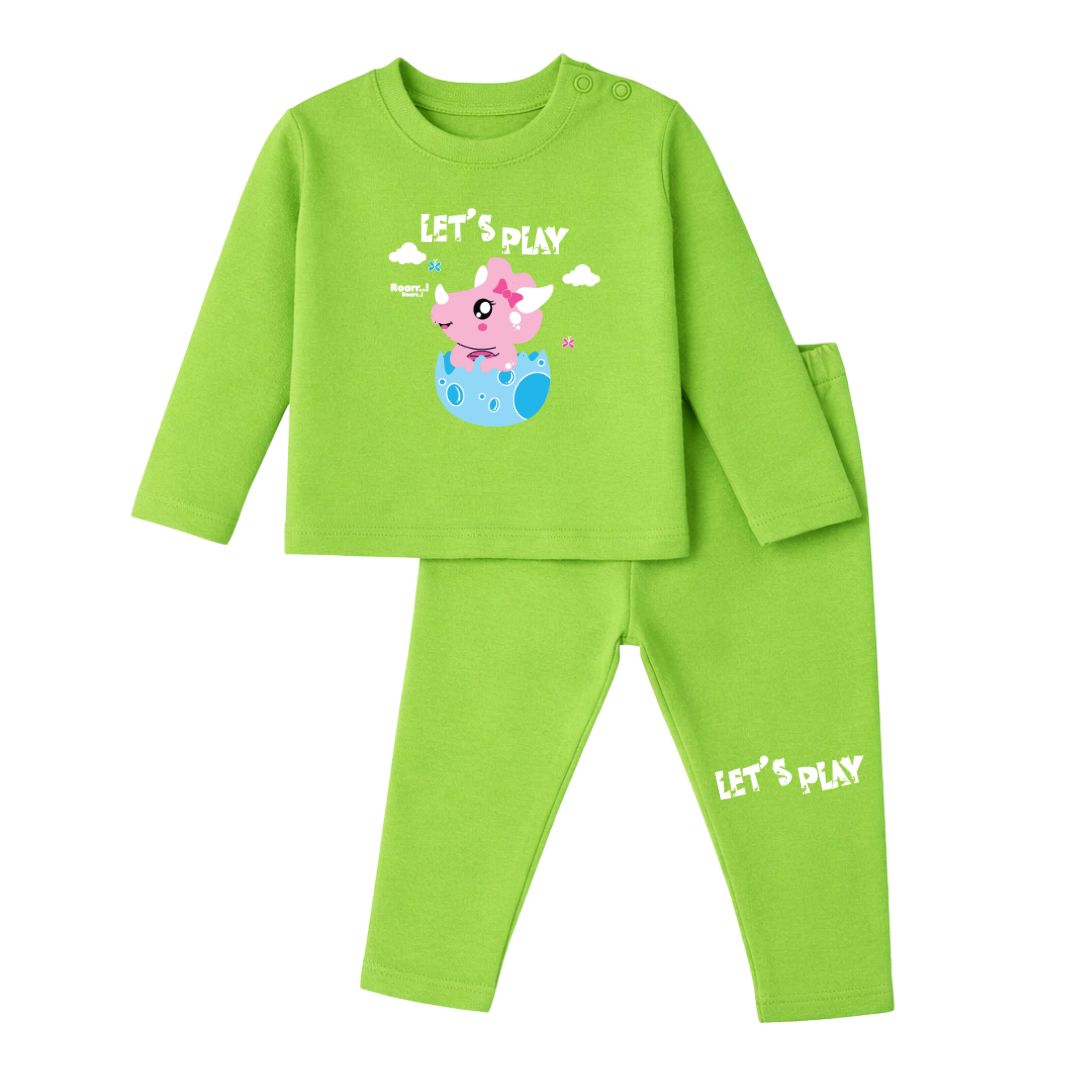 Adventure-ready Natural Cotton Unisex Baby & Kids Co-ord Set (0‚5 Years)