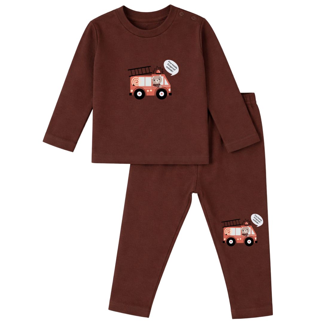 Flexible Fit Natural Cotton Unisex Baby & Kids Co-ord Set (0‚5 Years)