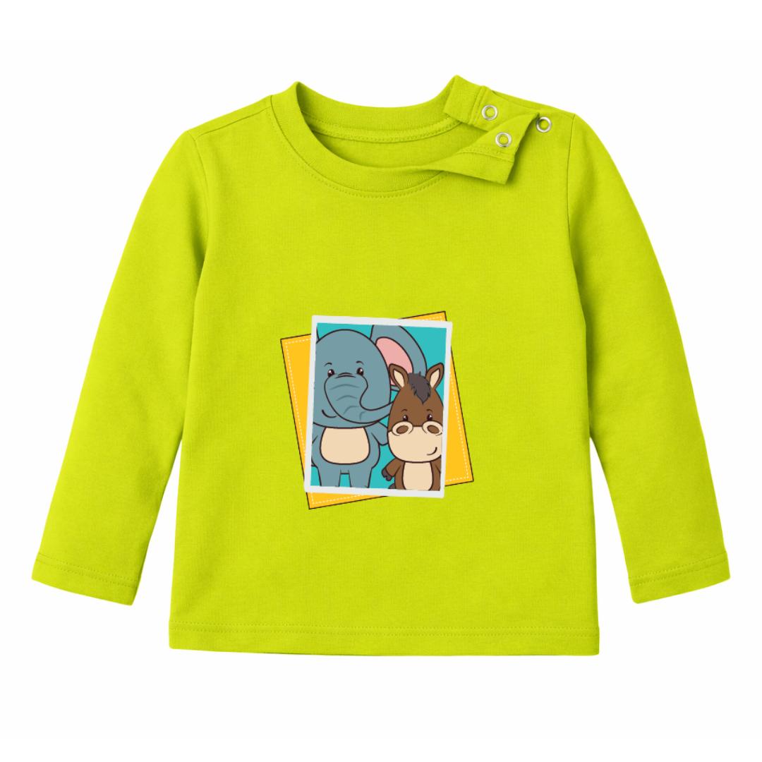 Soft & Comfortable Natural Cotton Unisex Baby & Kids Co-ord Set (0‚5 Years) image 3