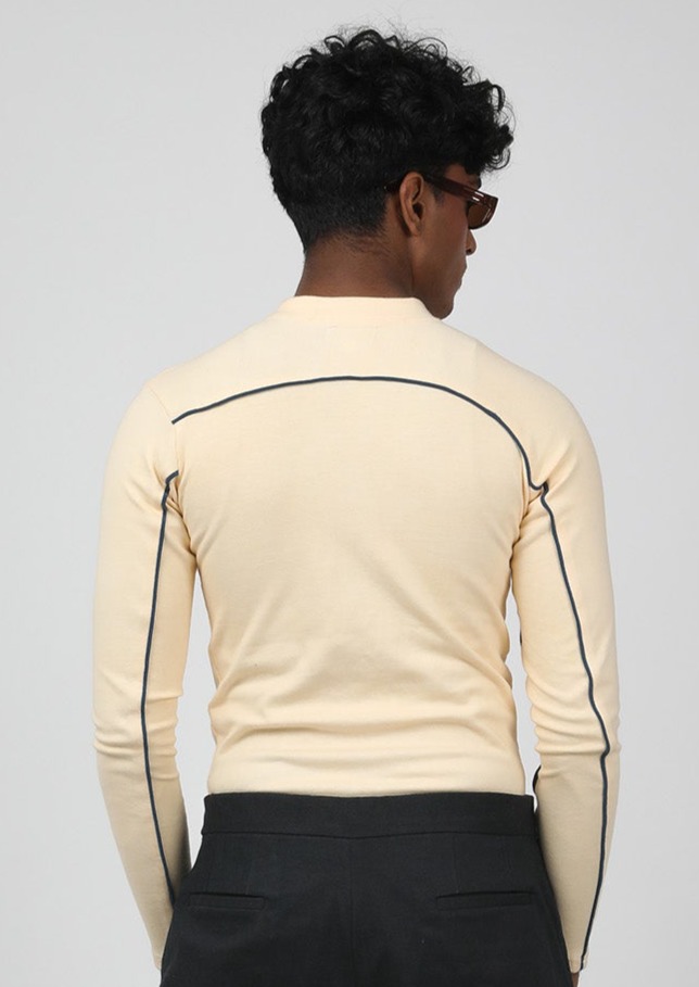 Creamy Coal Zip Top image 2