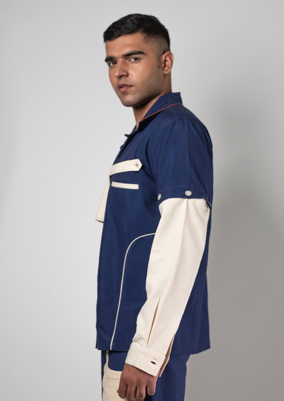 Citrus Surge Panel Shirt-unisex image 2