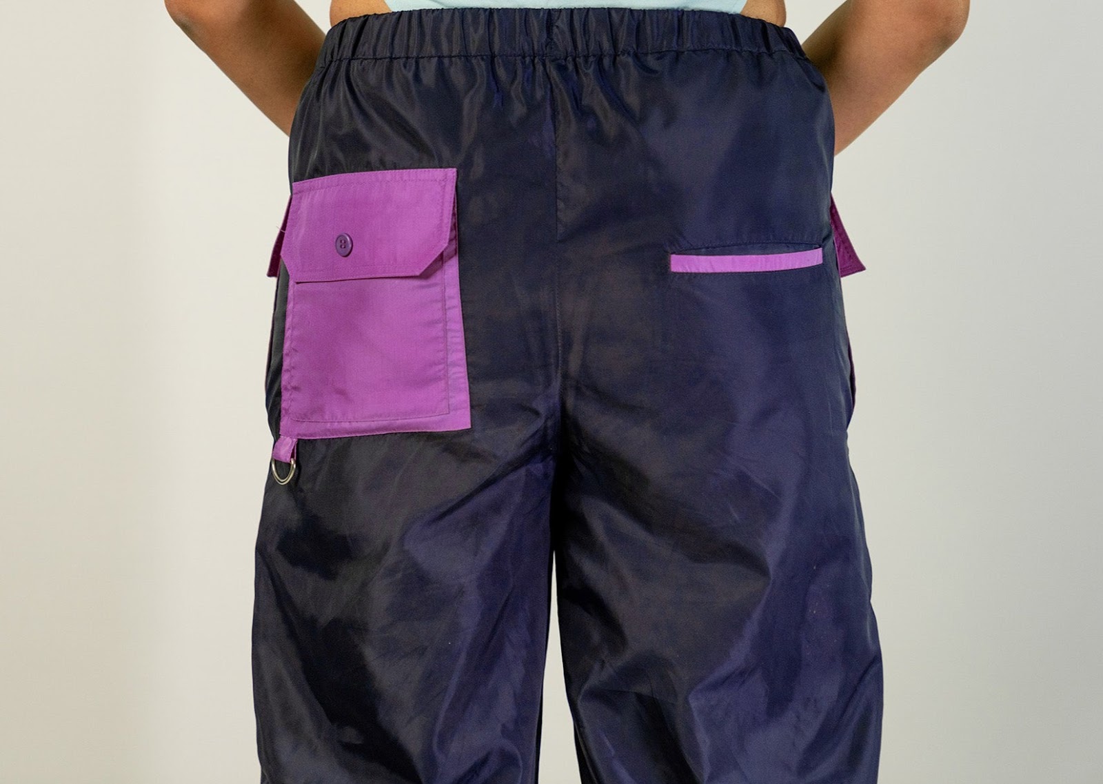 Marine Plum Volume Pants image 2
