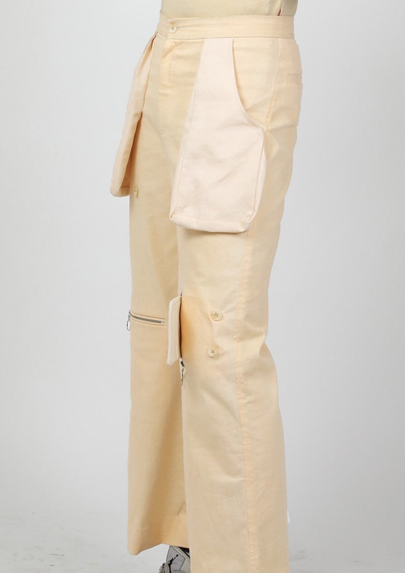 Butter Cream Flared Cargo image 4