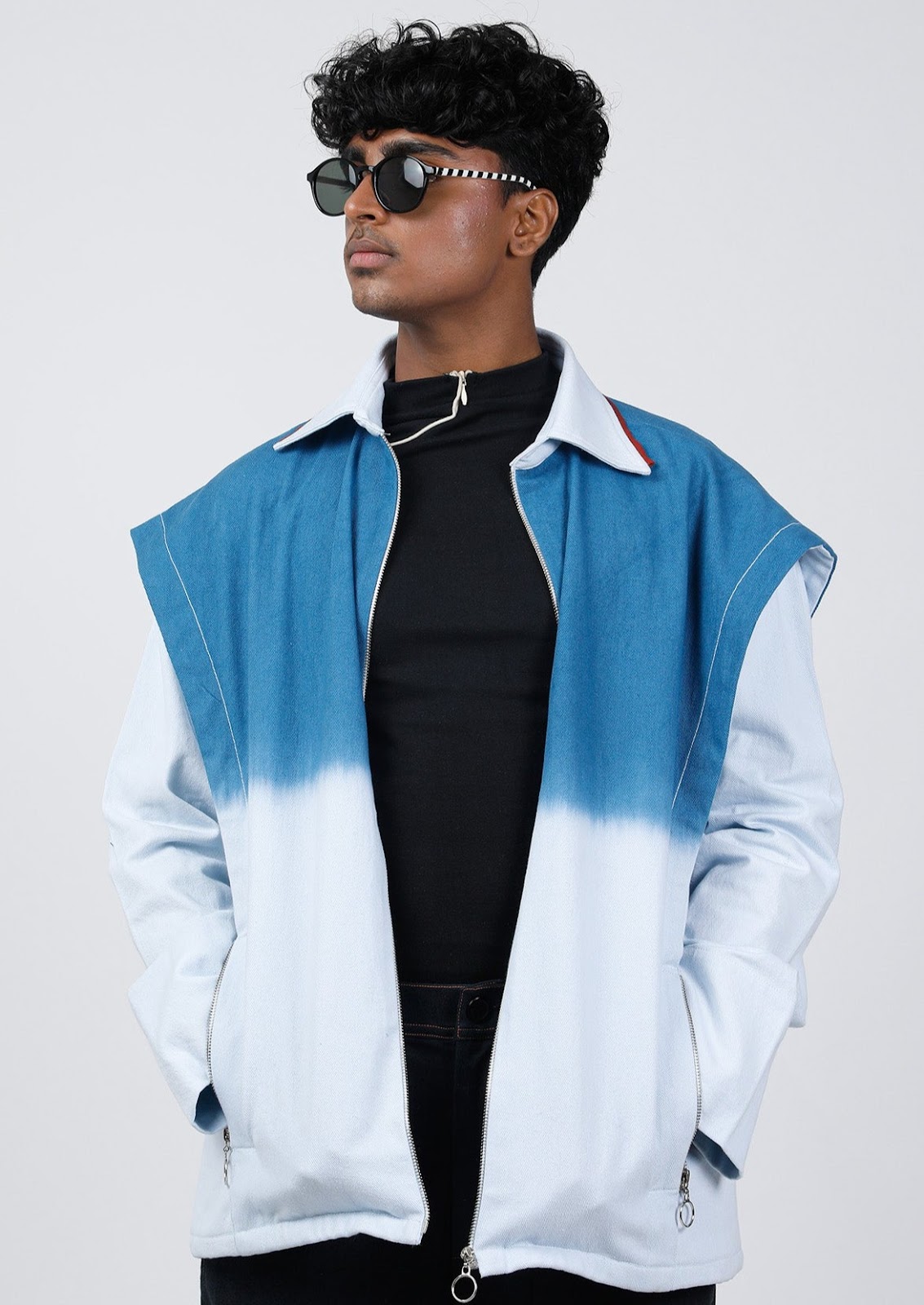 Skyline Dip Broad Shacket-unisex image 2