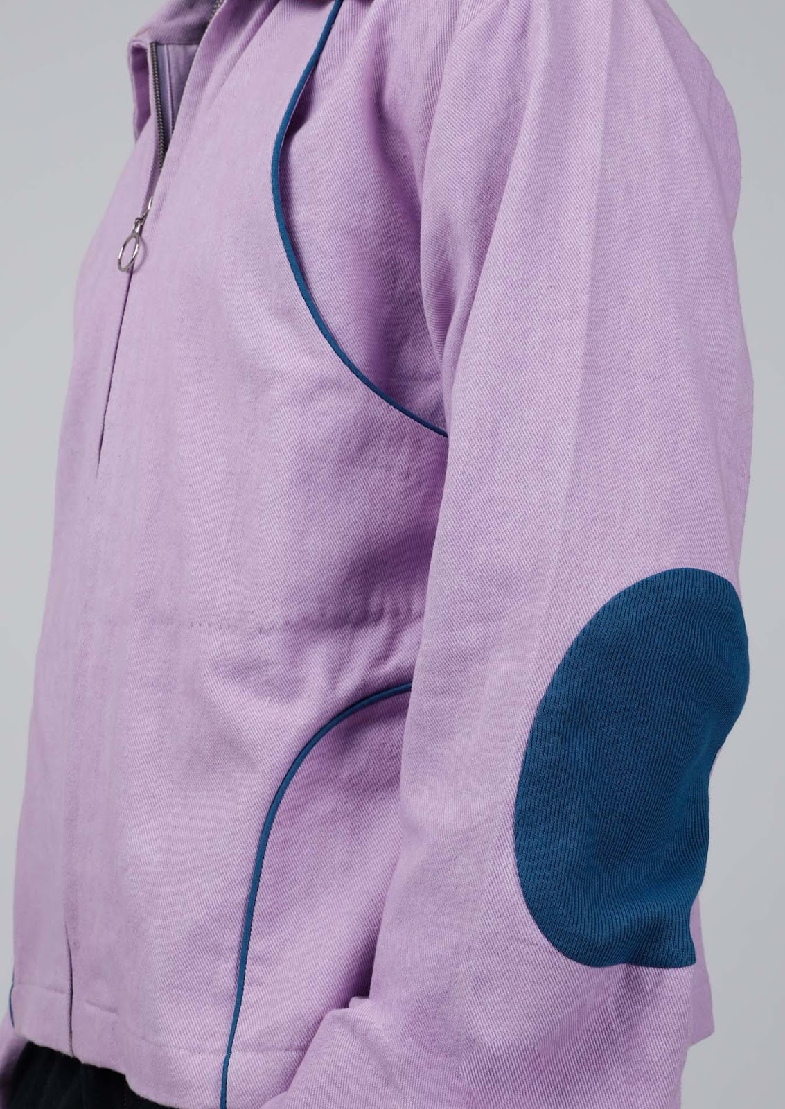 Orchid Haze Panel Shacket-unisex image 2