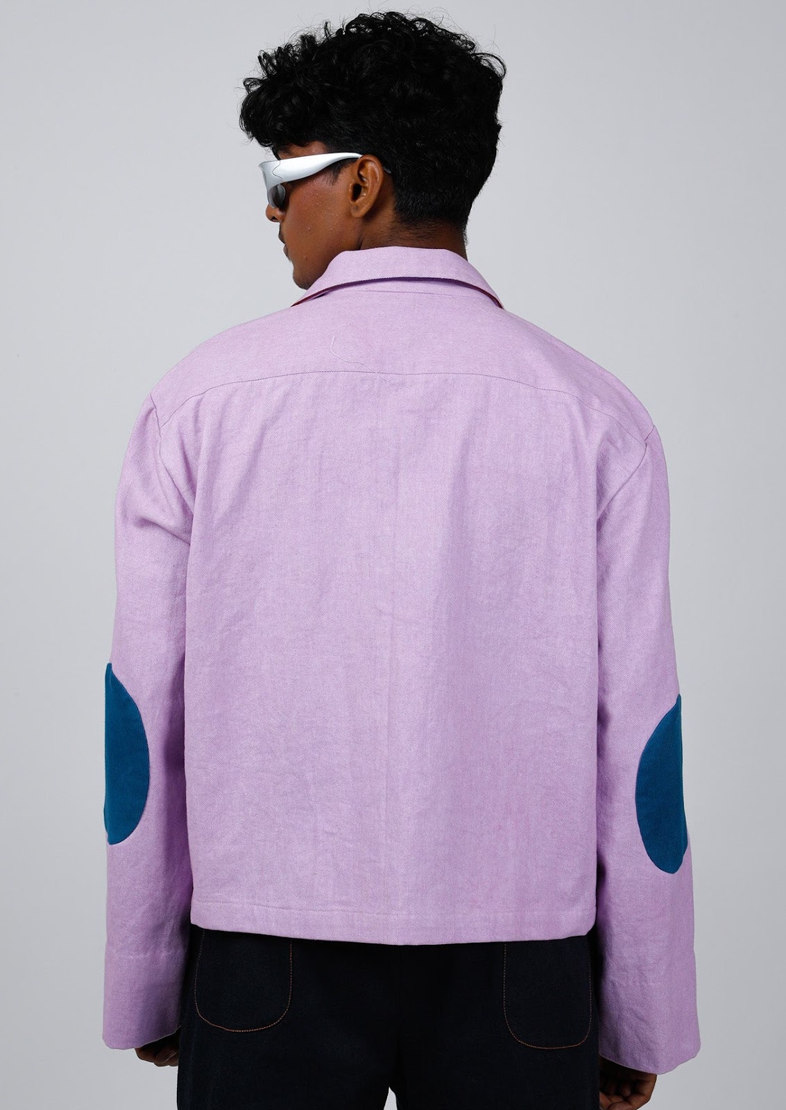 Orchid Haze Panel Shacket-unisex image 4