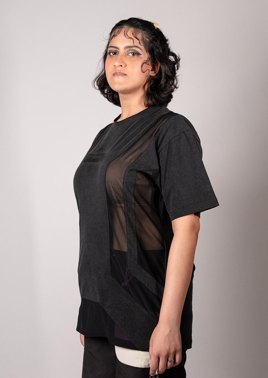 Carbon Veil Oversized Tee-unisex image 5
