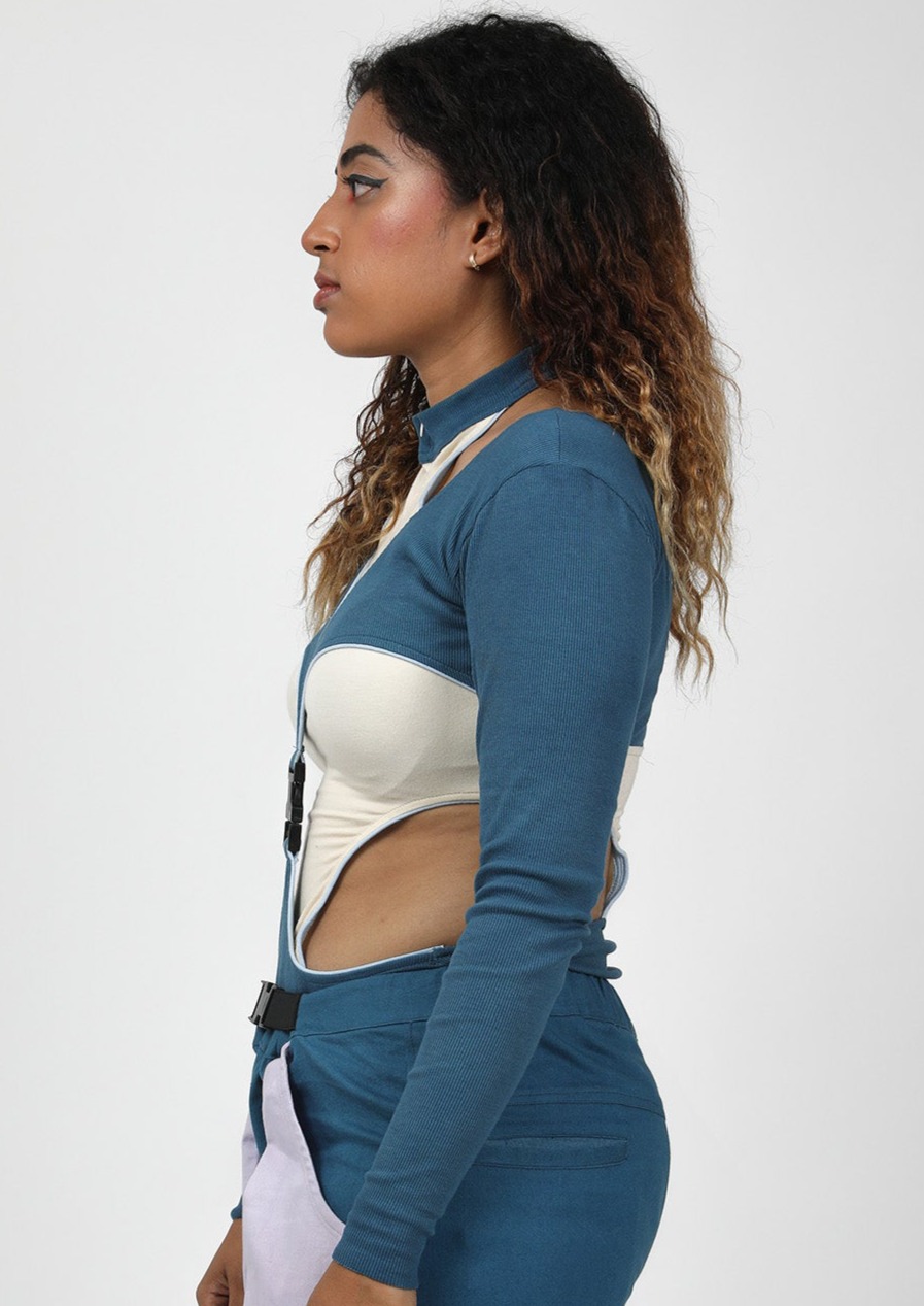Aqua Curve Bodysuit image 3