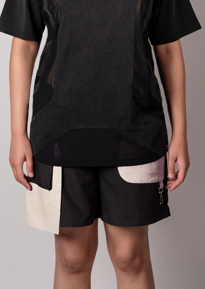 Carbon Butter Utility Shorts-unisex image 5