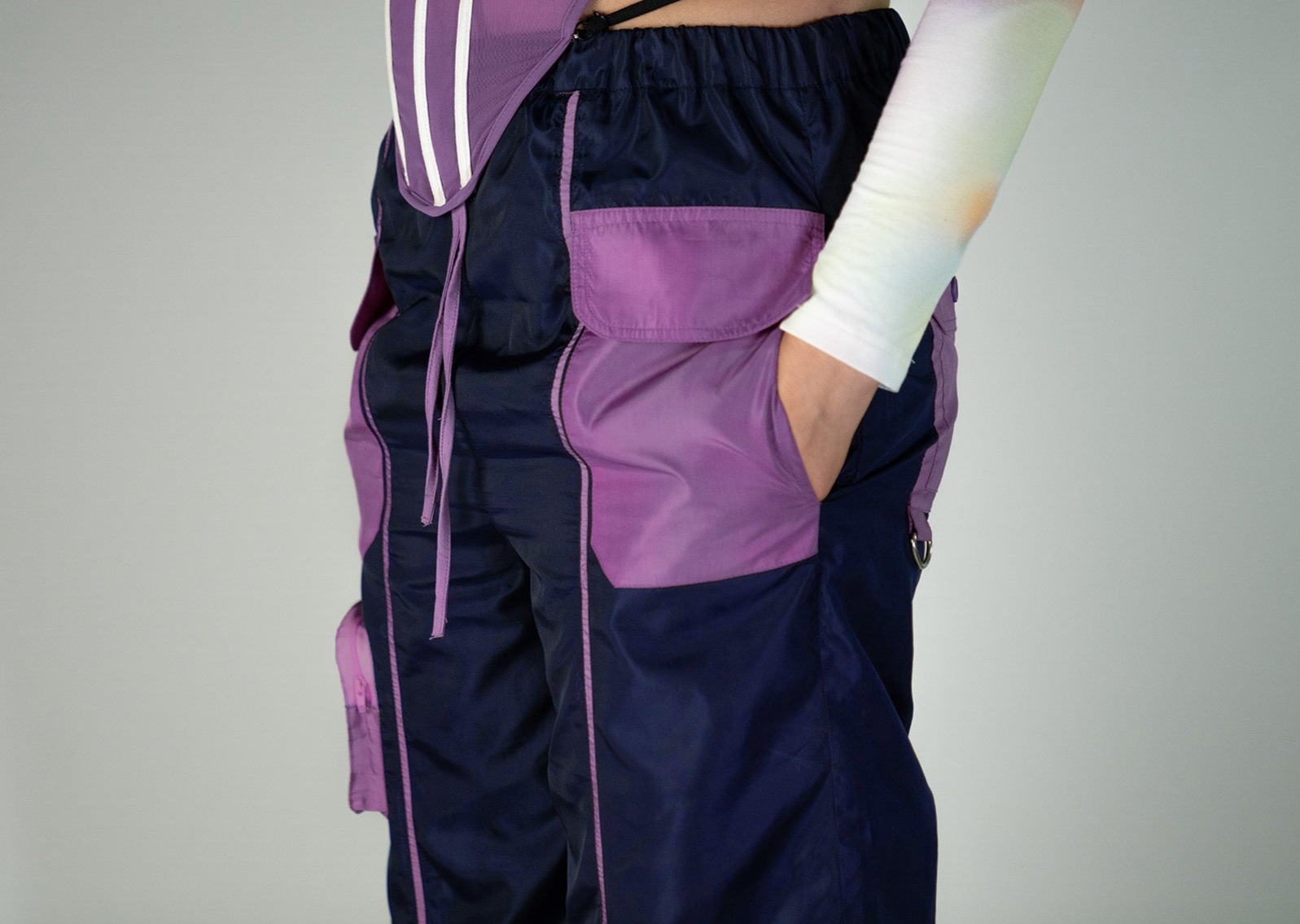 Marine Plum Volume Pants image 3