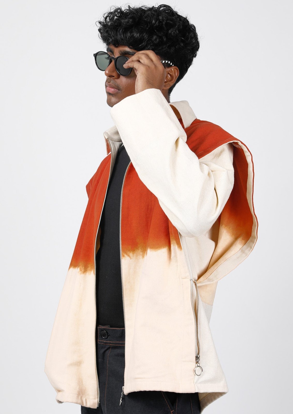 Dusk Fade Broad Shacket-unisex image 5