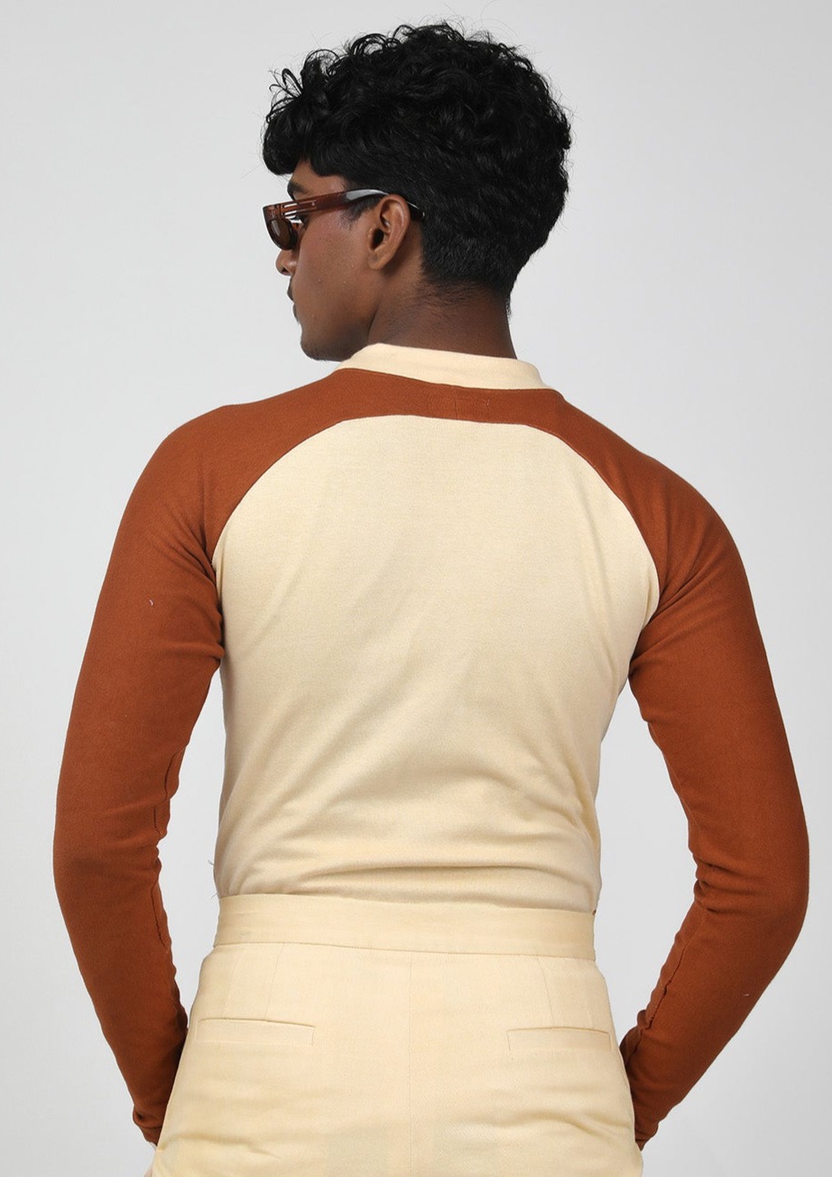 Caramel Mocha Keyhole Top image 4