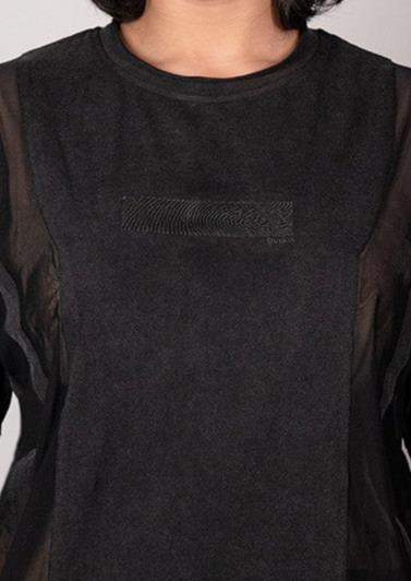 Carbon Veil Oversized Tee-unisex image 4