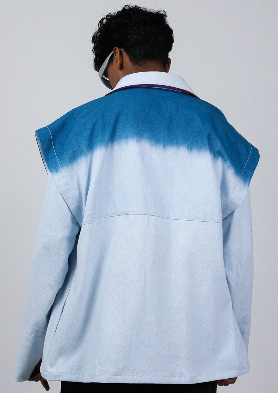 Skyline Dip Broad Shacket-unisex image 4