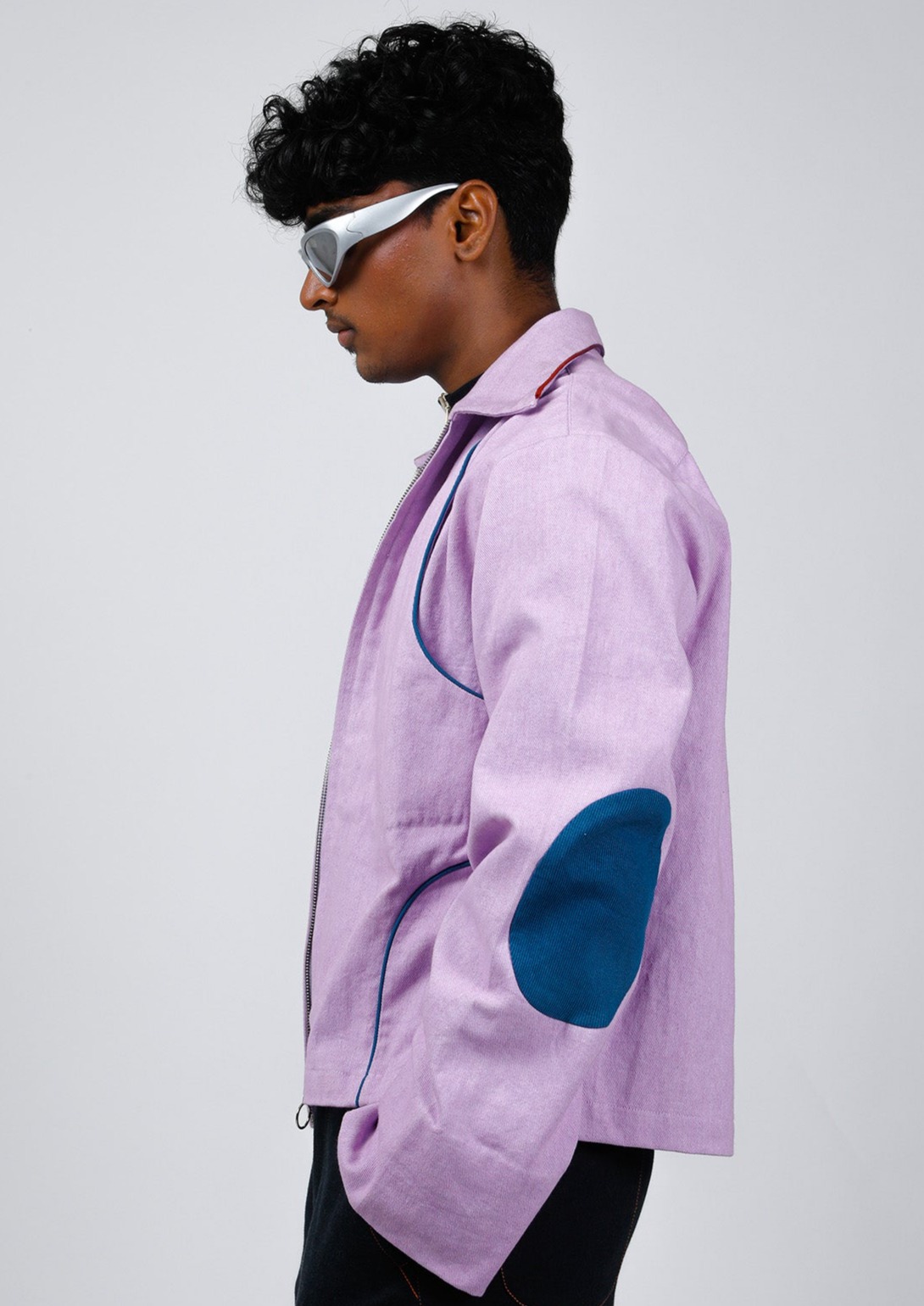 Orchid Haze Panel Shacket-unisex image 3