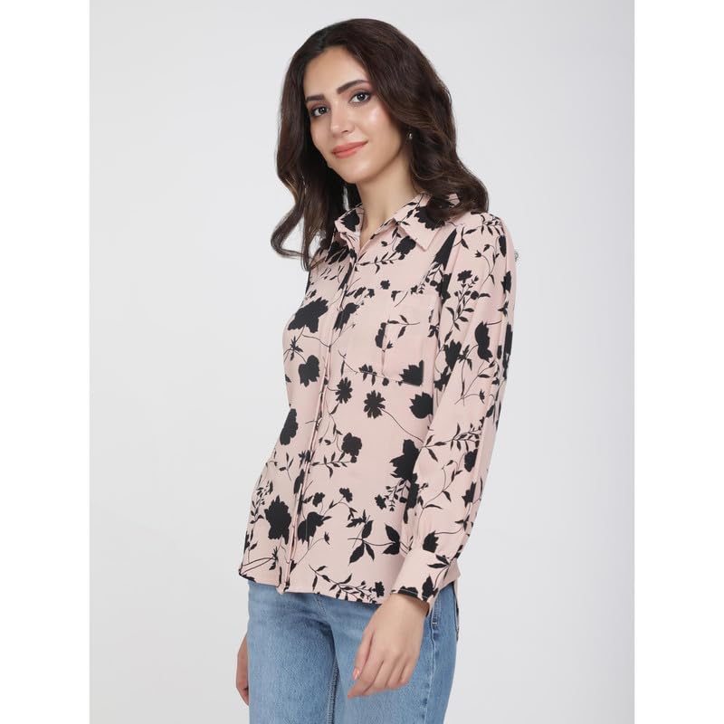 Eayaa Fashion Women's Floral Print Shirt image 2