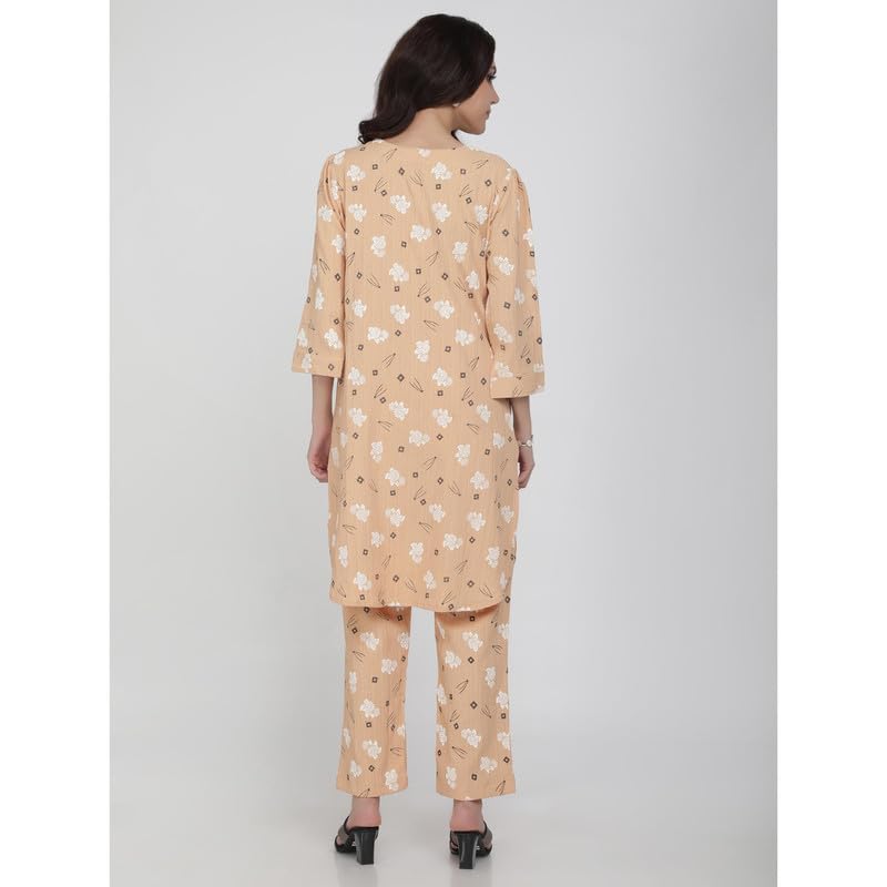 Eayaa Fashion Women's Kurti Co-ord Set With Functional Pockets image 6