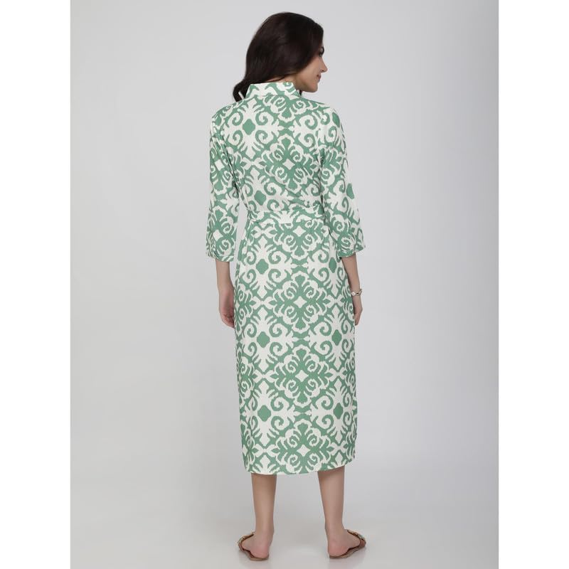Eayaa Fashion Cotton Kota Long Dress For Women image 6
